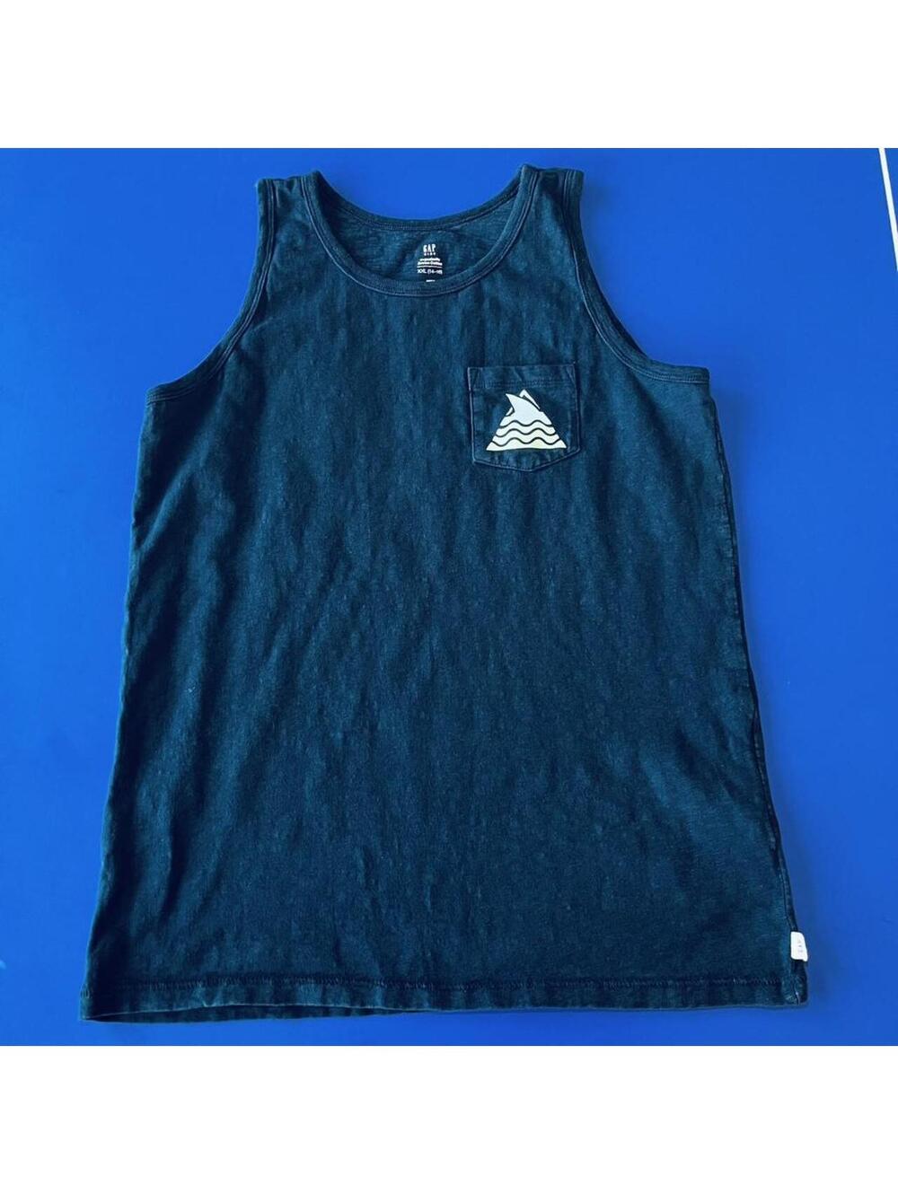 GAP Kids Great White Shark Graphic Tank Top XXL (14-16)